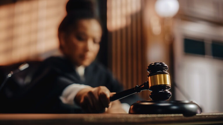 Judge Dismissing Debt Lawsuit